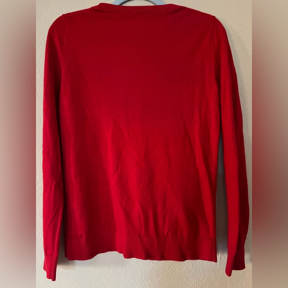 Scottie Dog Cotton Crew Neck Sweater - Picture 2 of 7